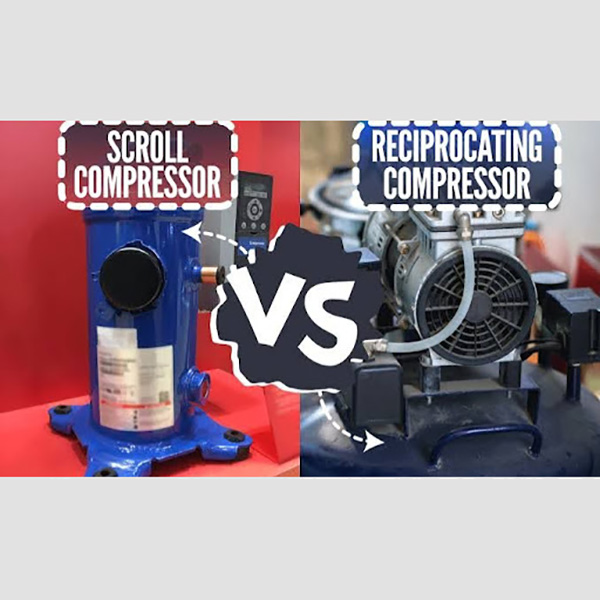 Scrollcompressor versus zuigercompressor in HVAC