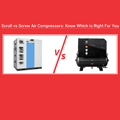 Overzicht van scrollcompressor versus schroefcompressor