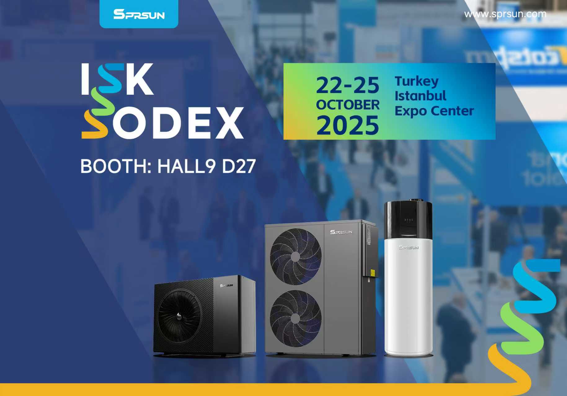 Doe mee met ISK-modusx 2025: SPRSUN 's DC-omvormer warmtepompen opnieuw definiëren energie-efficiëntie