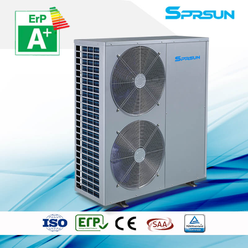 14-21,6 kw lucht-water warmtepomp air conditioning systeem voor verwarming en koeling